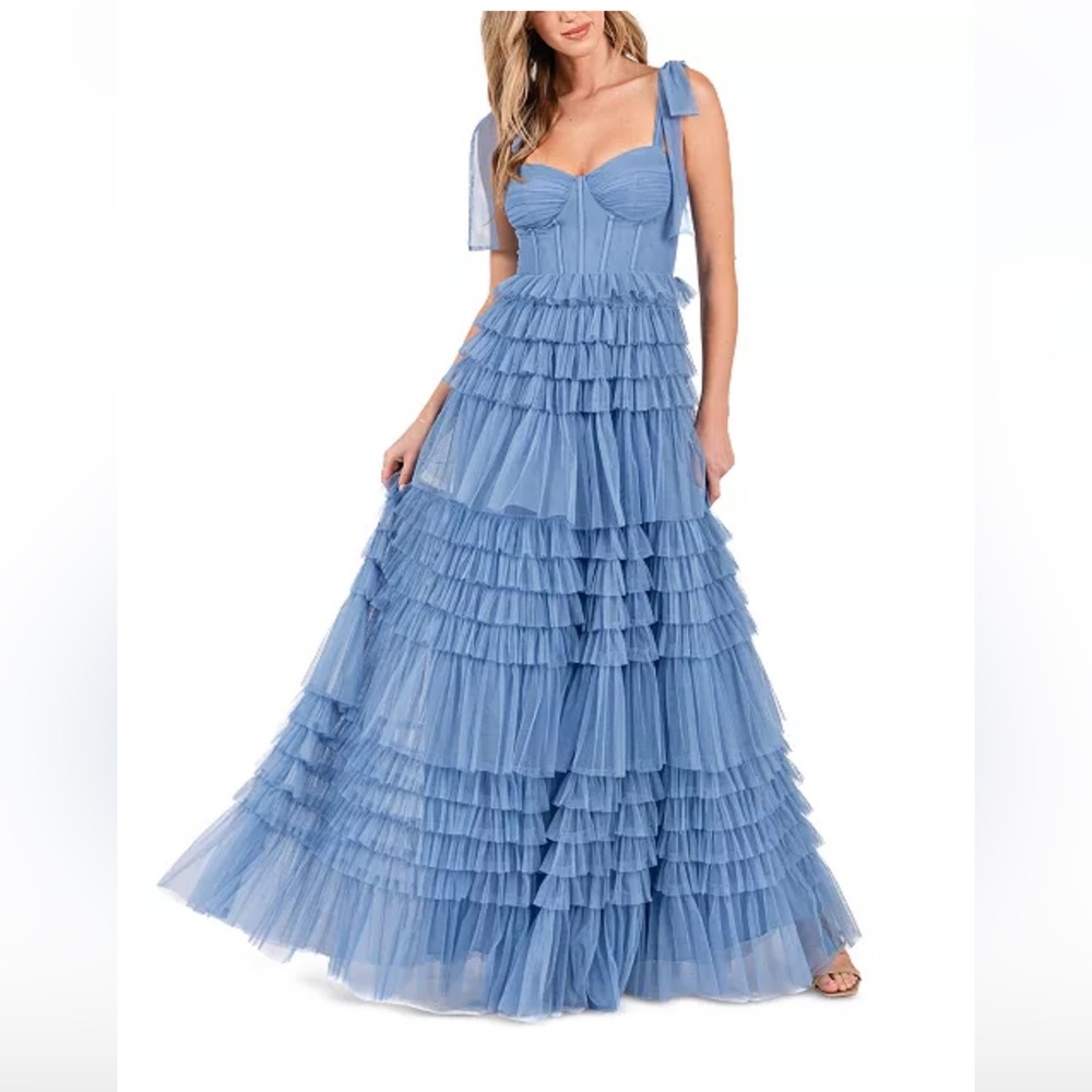 Corset Ruffle Gown